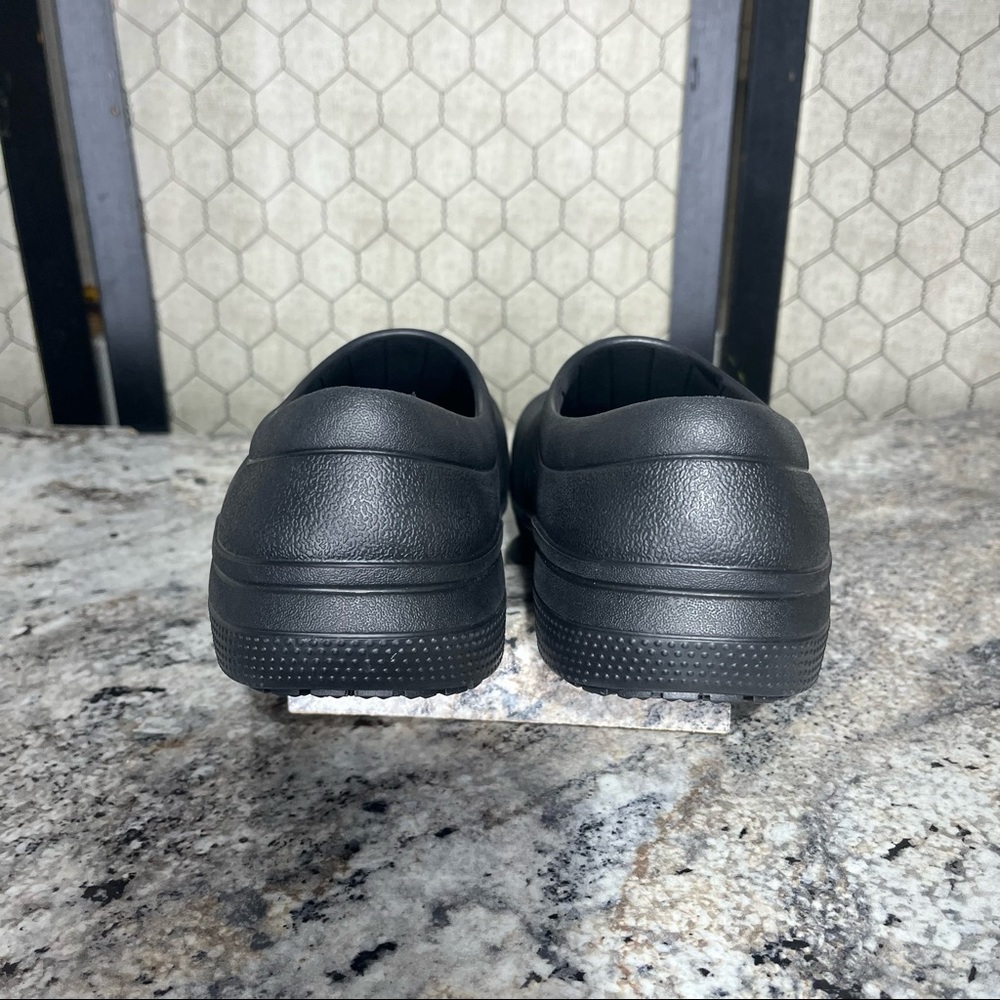Crocs On The Clock Work Slip On Clogs - Picture 5 of 10